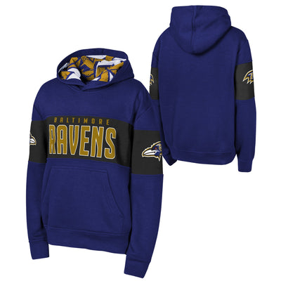 Youth Baltimore Ravens Red Zone Pullover Sweatshirt