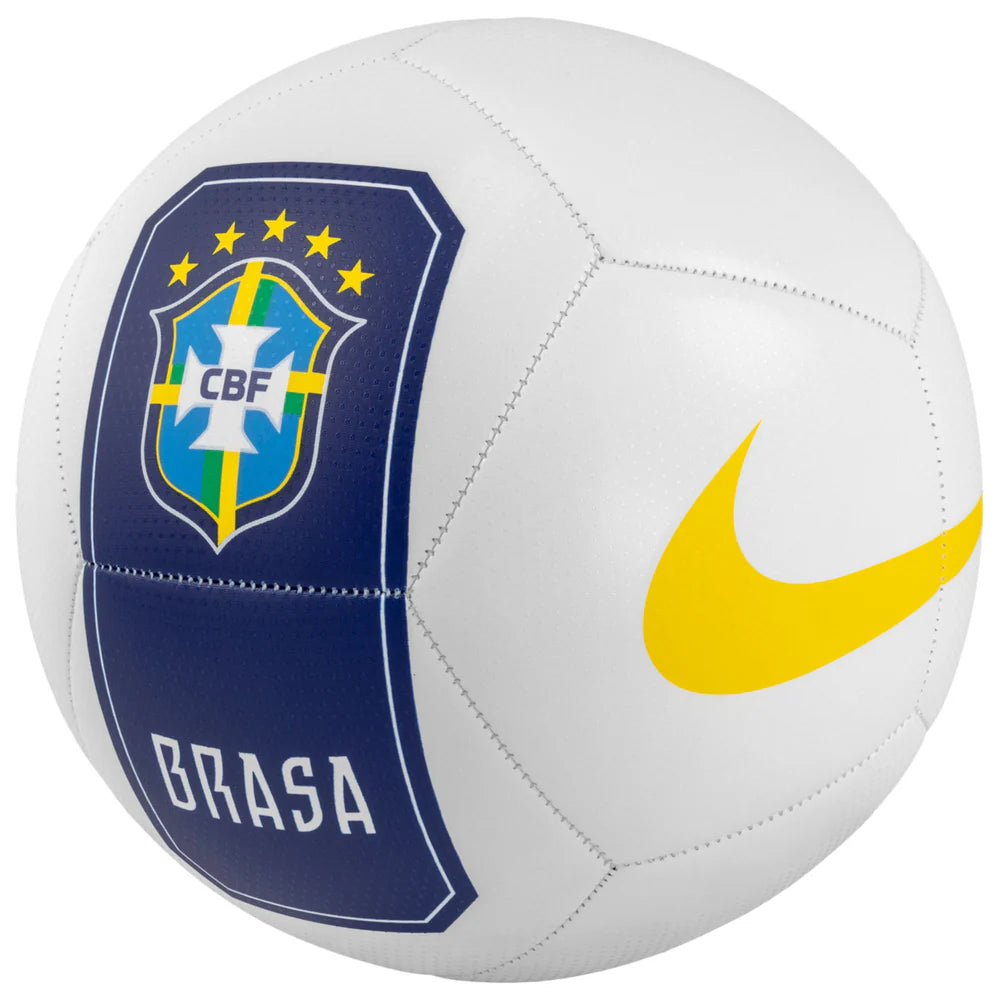 Brasil CBF Soccer Nike Pitch Soccer Ball - White
