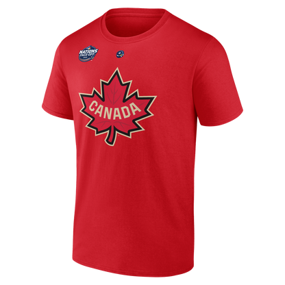 Team Canada 4 Nations Face-Off 2025 #8 Cale Makar Fanatics T-Shirt