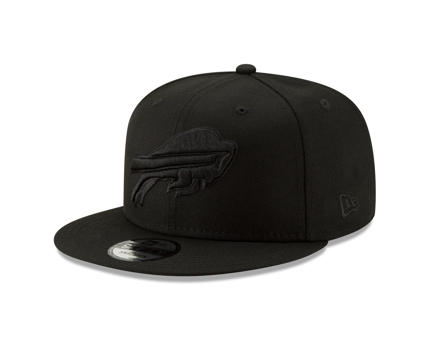 Buffalo Bills Black on Black 9fifty Adjustable Snapback Hat