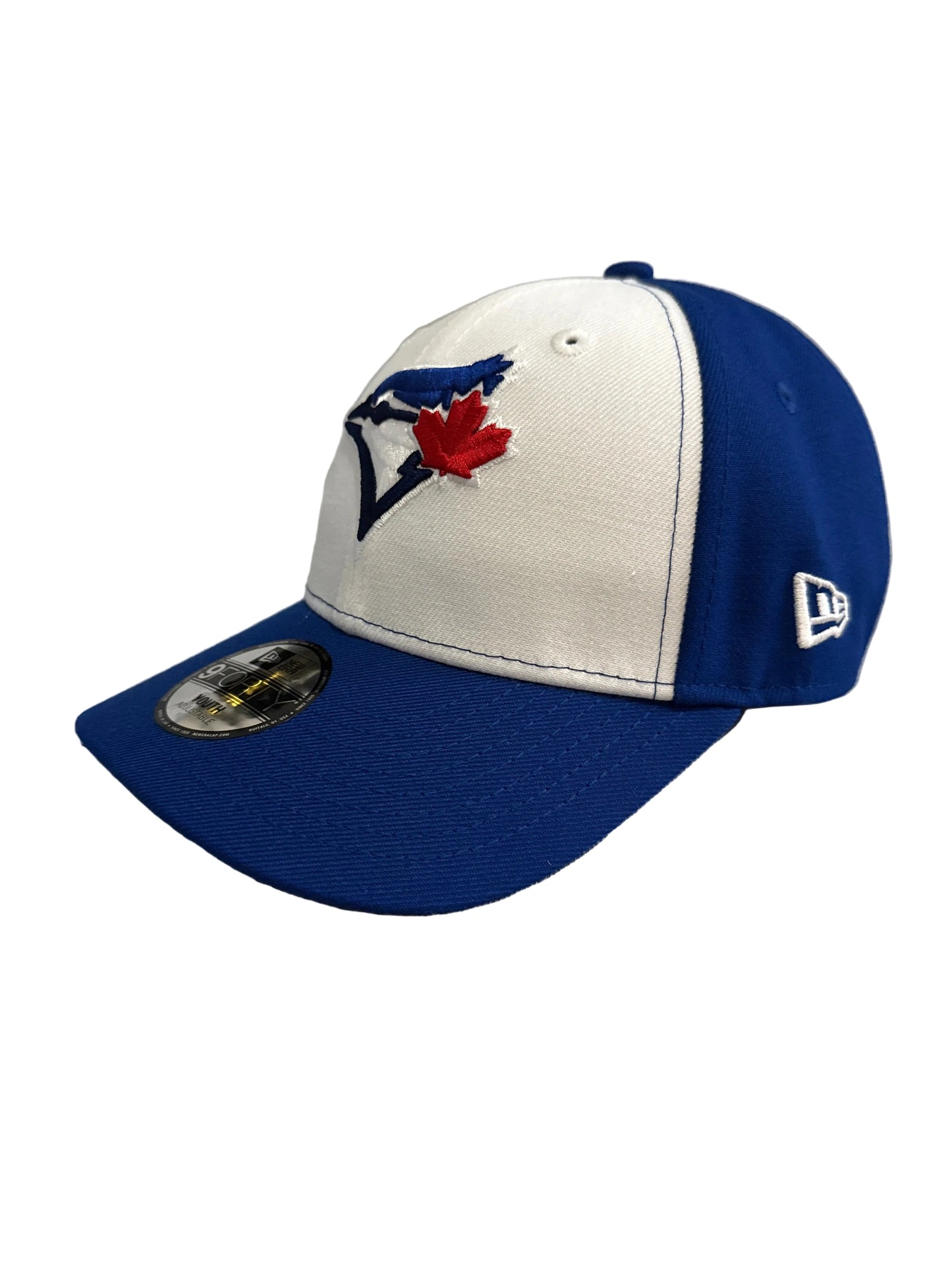 Toronto Blue Jays New Era White 2-Tone 2025 World Series Side Patch 9FORTY Stretch-Snap Hat