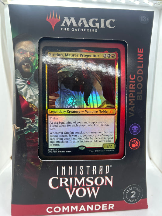 Magic the Gathering Streets of Innistrad Crimson Vow Commander