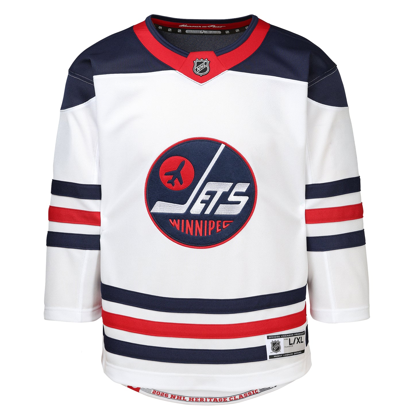 Youth Winnipeg Jets Outerstuff 2026 NHL Heritage Classic Jersey - White
