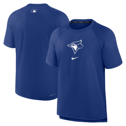 Toronto Blue Jays Nike Authentic Collection Pregame Raglan Performance T-Shirt - Royal