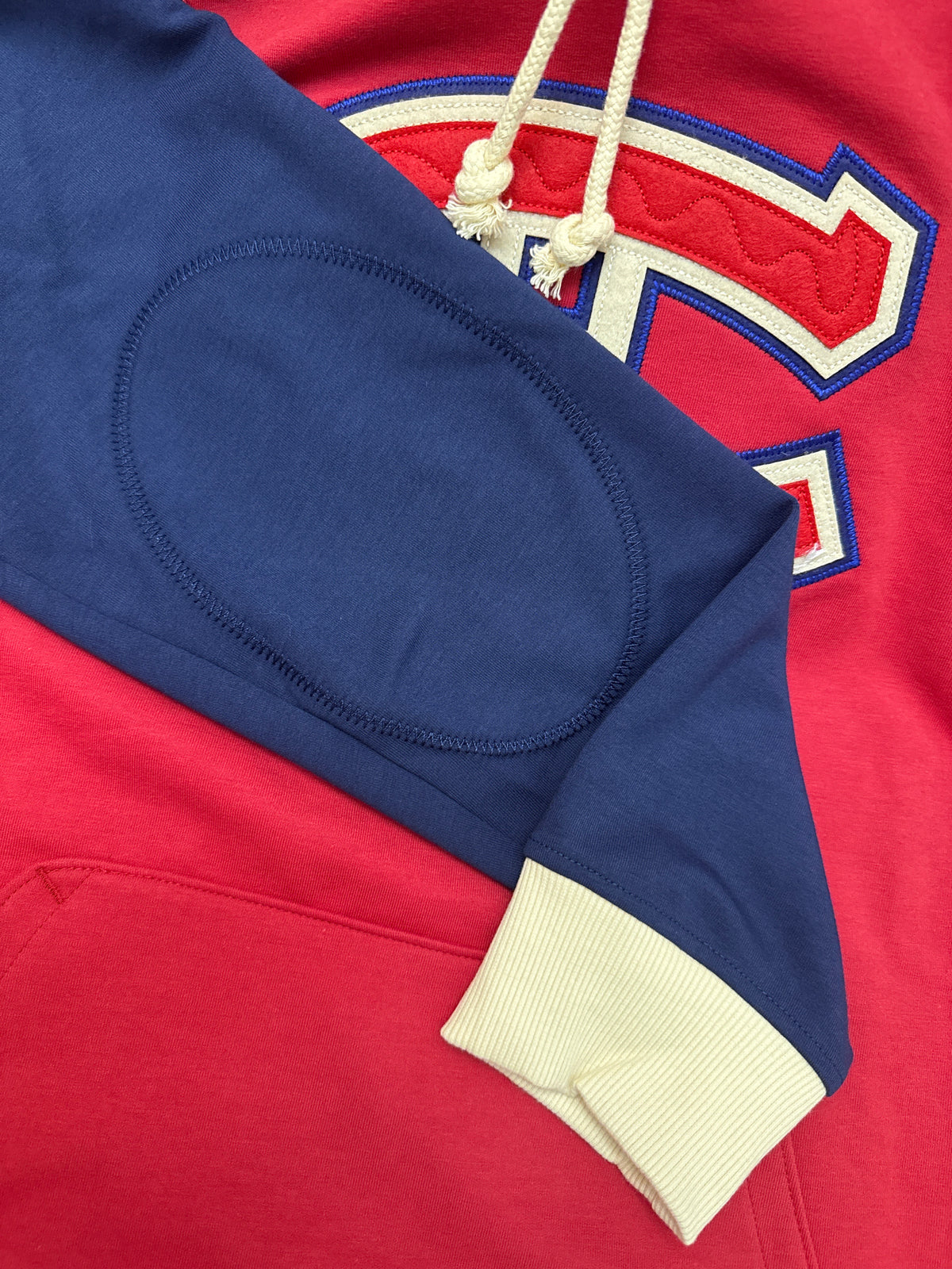 Montreal Canadiens Fanatics 2026 NHL Heritage Classic Authentic Pro Tri-Blend Knit Hoodie - Red