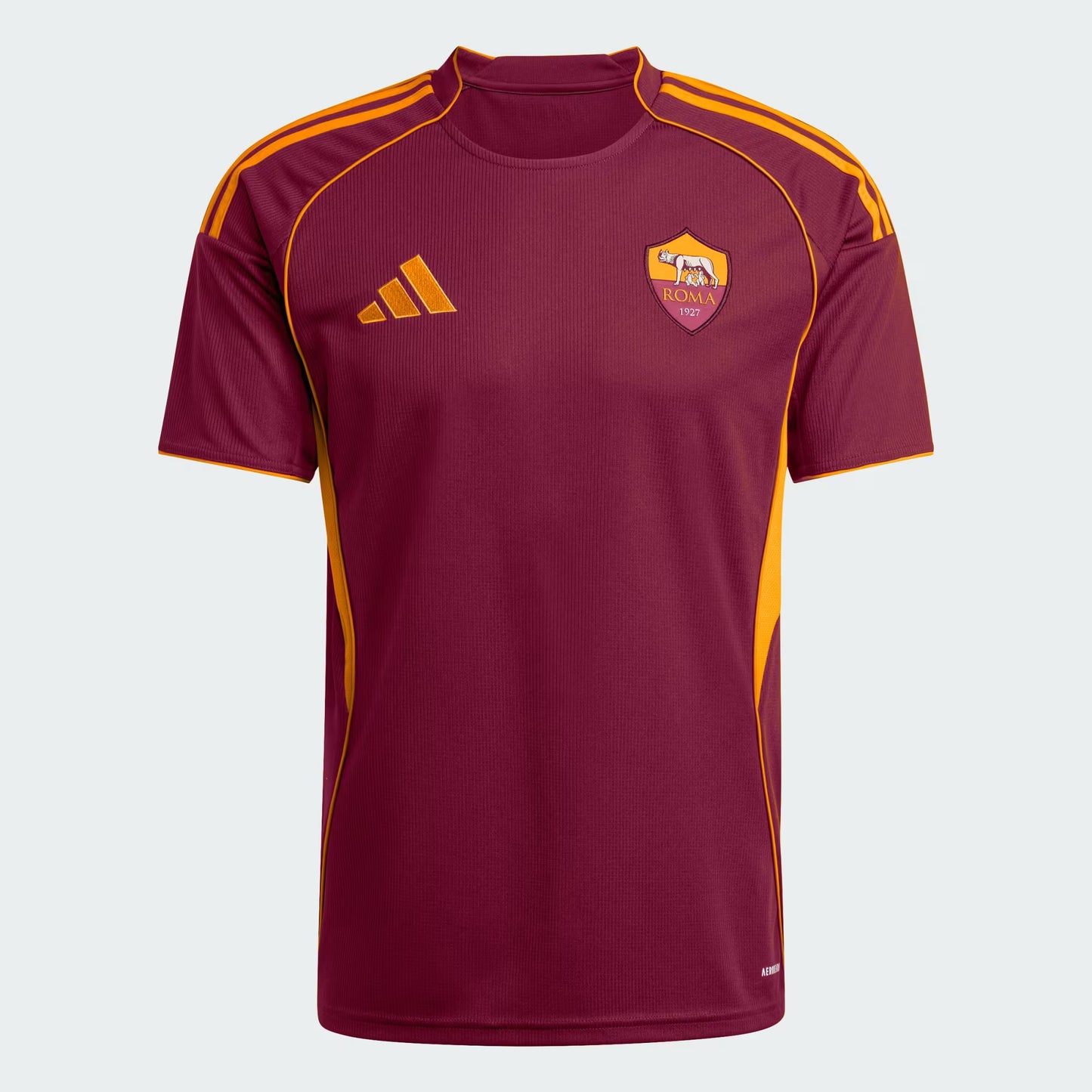 A.S. Roma Adidas 2025-26 Stadium Home Jersey - Crimson Head