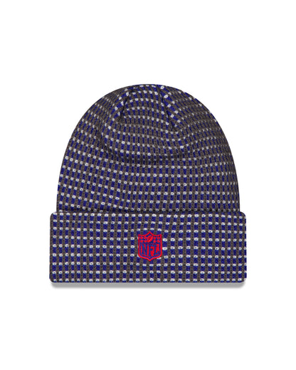 Buffalo Bills 2026 New Era NFL Sideline Cold Weather Cuff Knit Toque - ALT Gray