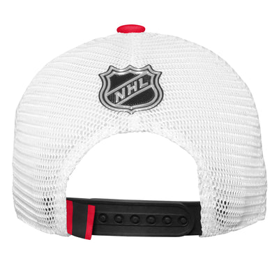 Youth Ottawa Senators Fanatics Branded 2023 NHL Draft On Stage Trucker Adjustable Hat - Pro League Sports Collectibles Inc.