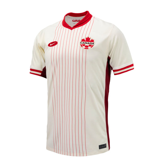 Canada Soccer 2024-25 Nike Replica Jersey - White