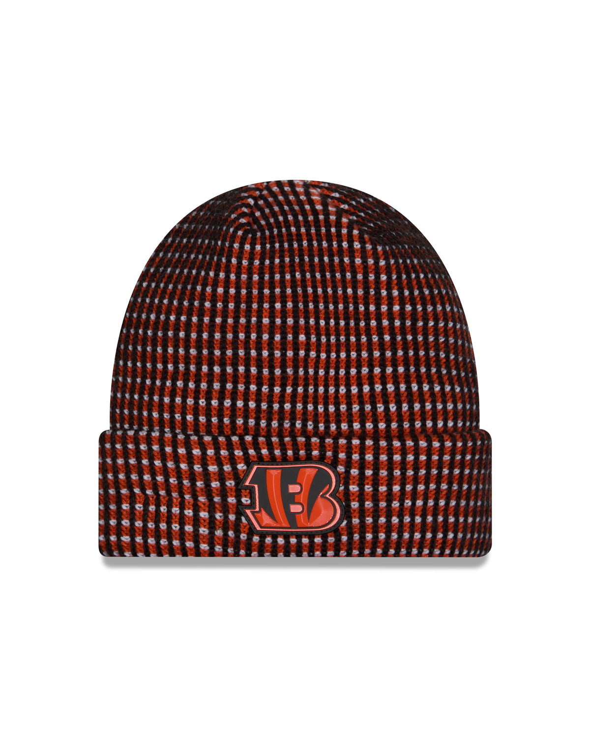 Cincinnati Bengals 2026 New Era NFL Sideline Cold Weather Cuff Knit Toque - Black / Orange