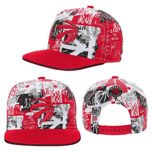 Youth Toronto Raptors Street Hoop Cap