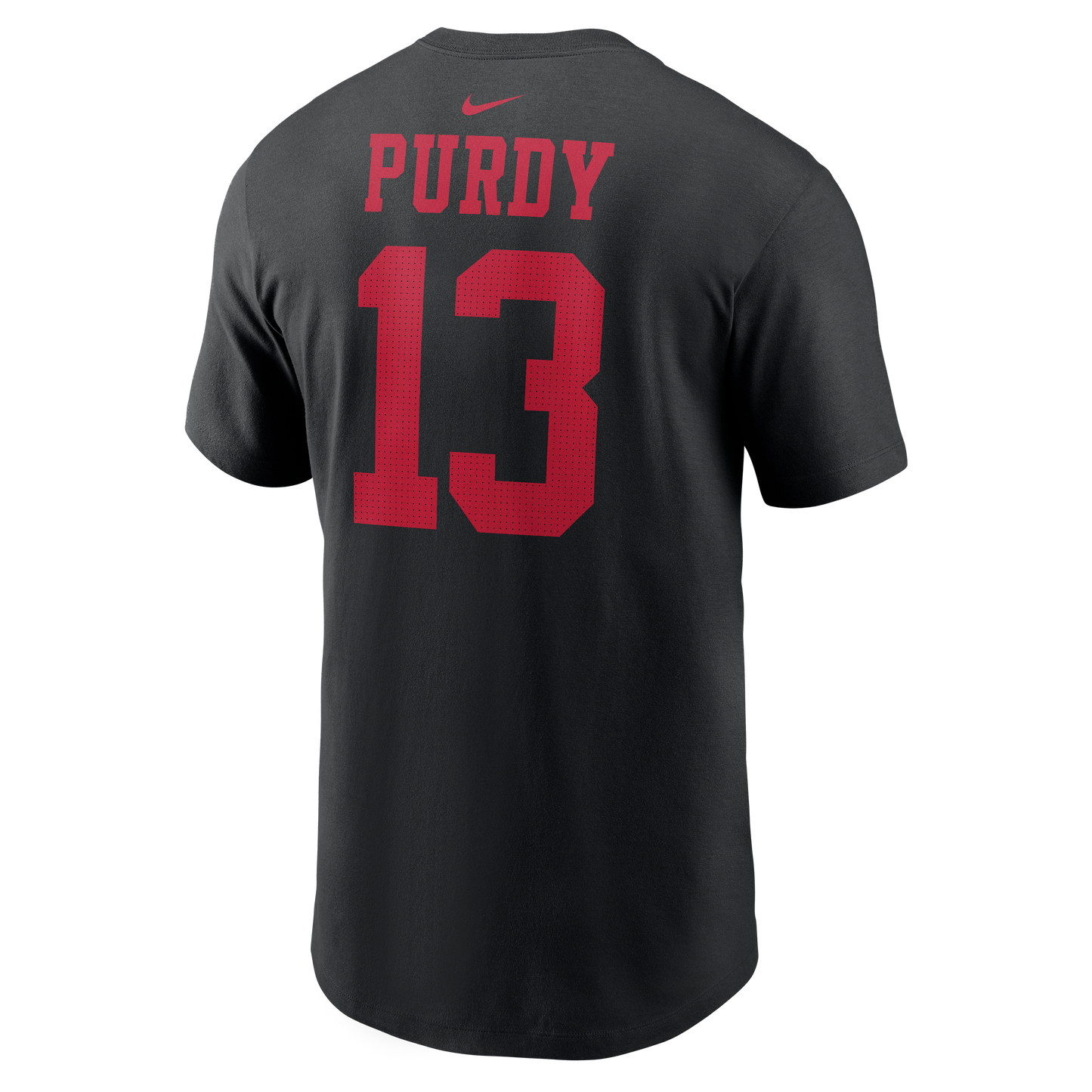 Brock Purdy #13 San Francisco 49ers SUPER-BOWL Nike - Name & Number Black T-Shirt