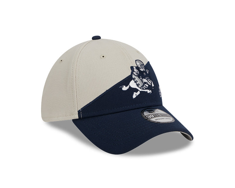 Men's New Era Cream/Navy Dallas Cowboys 2023 Sideline Historic Low