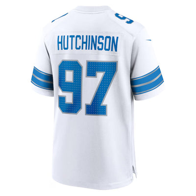 Aidan Hutchinson #97 Detroit Lions Nike Game Jersey - White