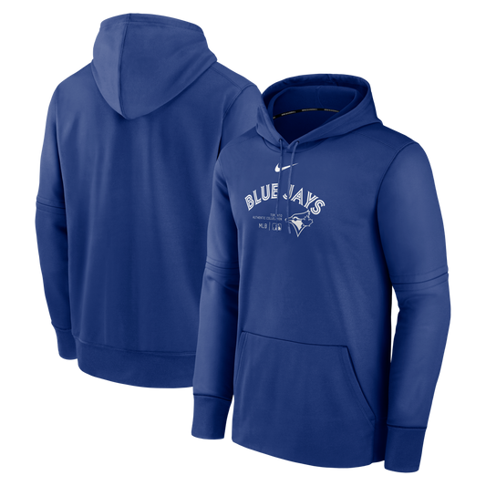 Toronto Blue Jays Nike Authentic Practice Performance Pullover Hoodie - Rush Blue