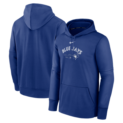 Toronto Blue Jays Nike Authentic Practice Performance Pullover Hoodie - Rush Blue