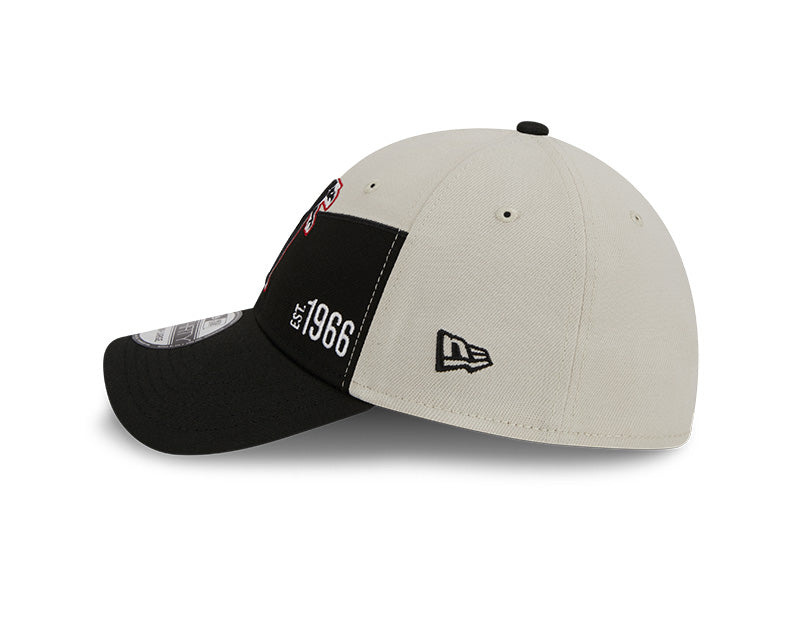 Atlanta Falcons New Era 2023 Historic Sideline 39THIRTY Flex Hat - Cream/Black - Pro League Sports Collectibles Inc.