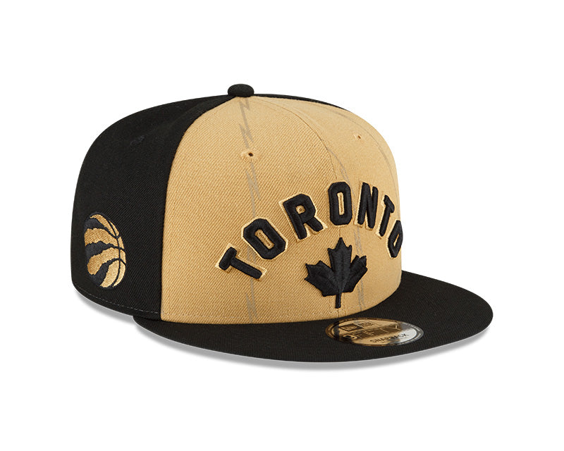 Youth Toronto Raptors New Era City Edition 23/24 9Fifty Snapback- Tan/Black