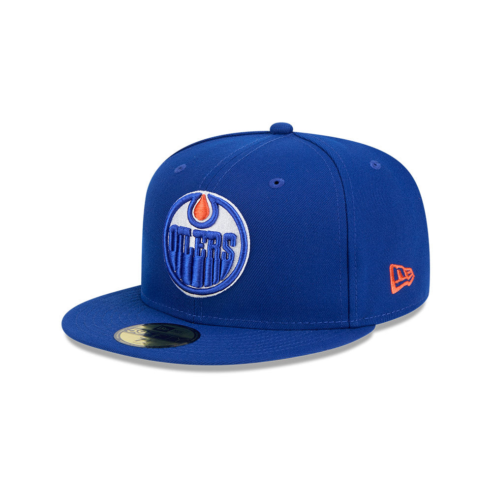 Edmonton Oilers New Era 59FIFTY Core Fitted Hat