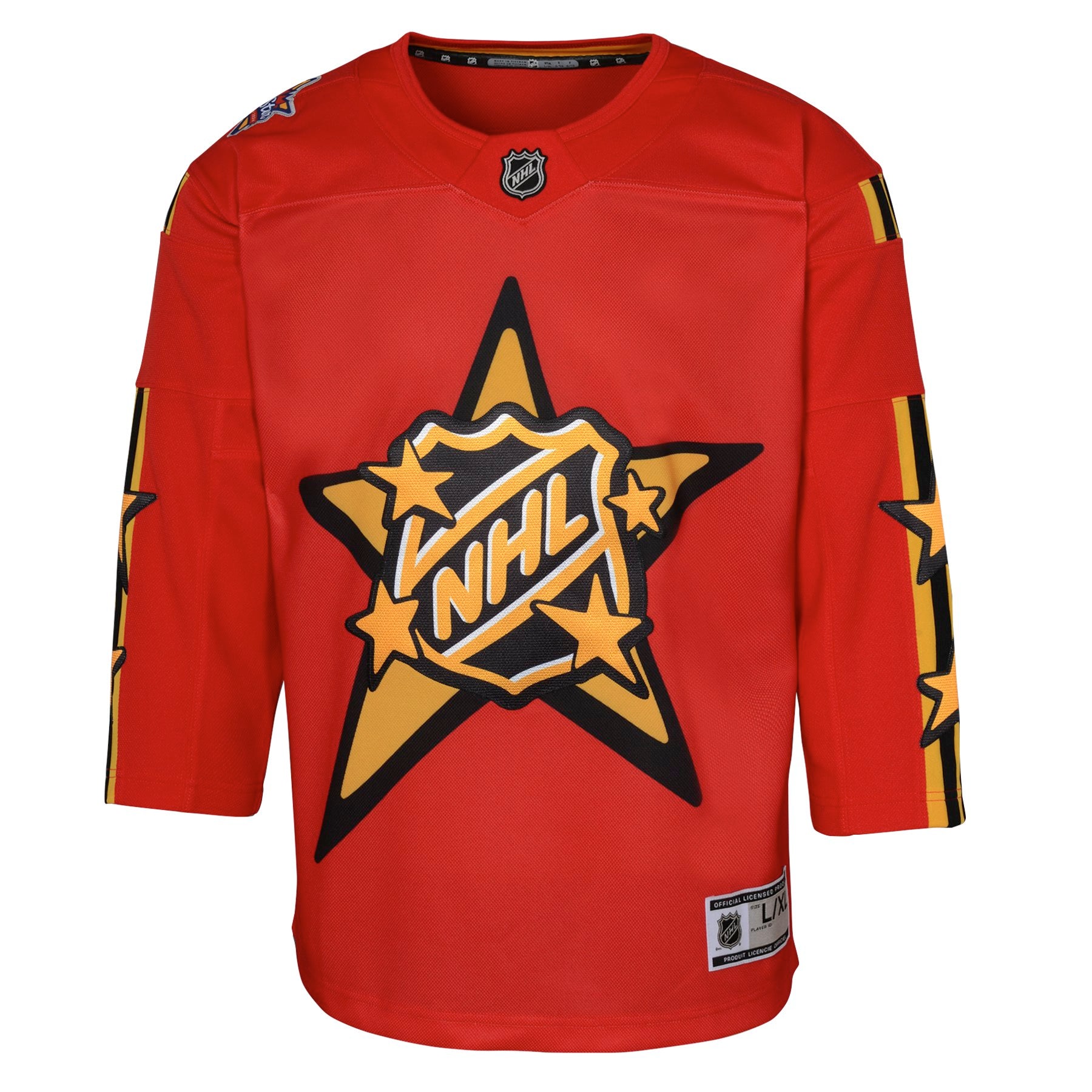 Youth 2024 NHL All Star Pacific Red Replica Jersey Pro League Sports Collectibles Inc