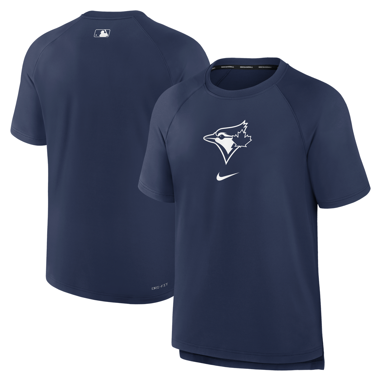 Toronto Blue Jays Nike Authentic Collection Pregame Raglan Performance T-Shirt - Navy