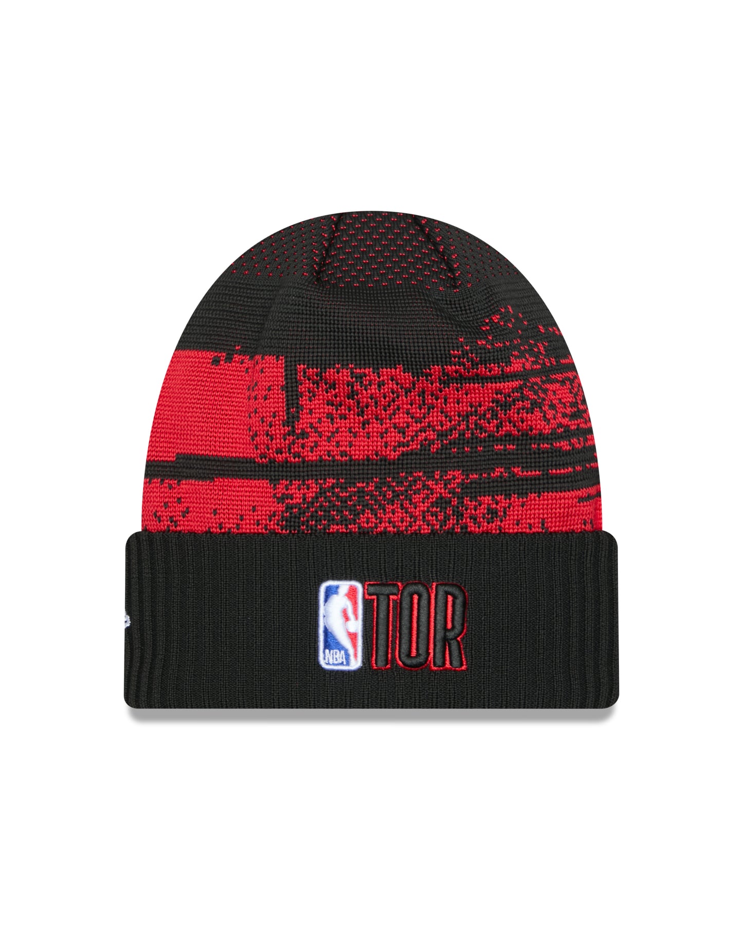 Toronto Raptors 2024 Tip-Off Official New Era Black - Knit Toque Hat