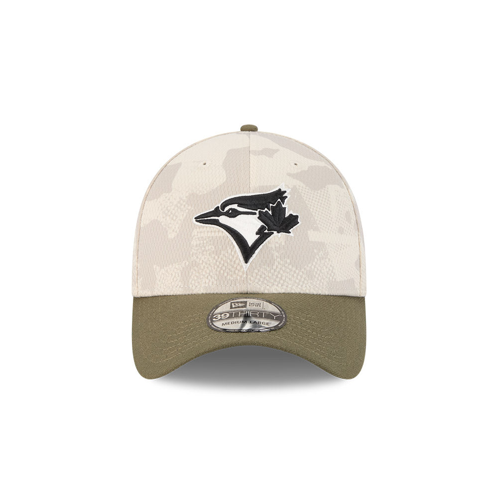 Toronto Blue Jays New Era Camo Armed Forces 2025 - 39THIRTY Flex Hat