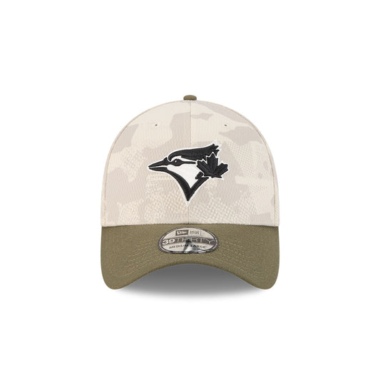 Toronto Blue Jays New Era Camo Armed Forces 2025 - 39THIRTY Flex Hat