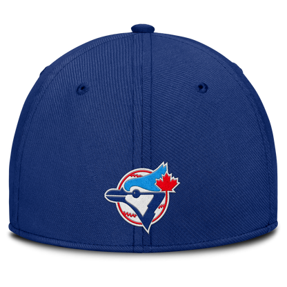 Toronto Blue Jays Nike Gray/Royal Rise Swoosh Performance Flex Hat
