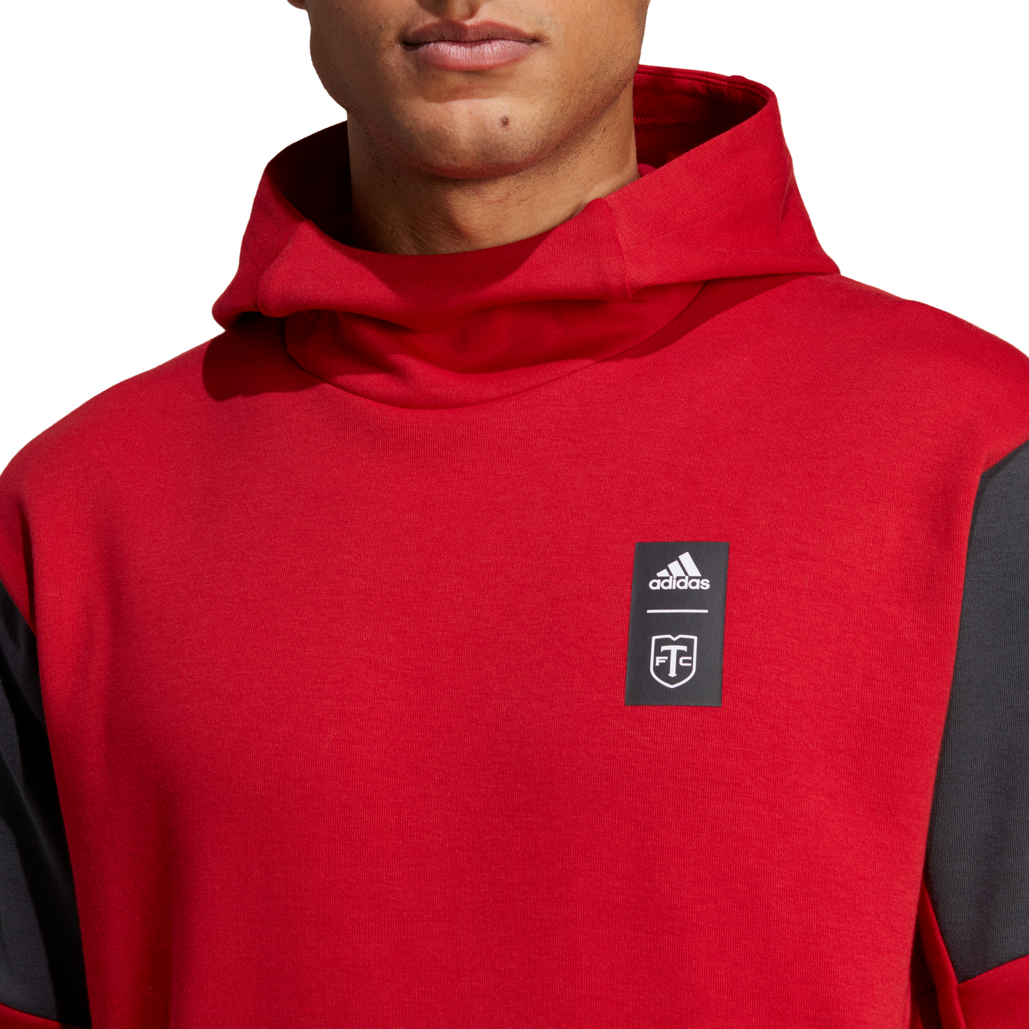 Toronto FC adidas Red Travel Pullover - Hoodie