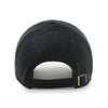 Toronto Raptors THICK CORD Clean Up '47 Brand Adjustable Hat - Black - Pro League Sports Collectibles Inc.