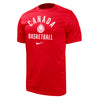 Men's Nike Red Canada Basketball Legend T-Shirt