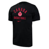 Men's Nike Black Canada Basketball Legend T-Shirt