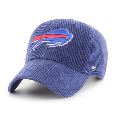 Buffalo Bills THICK CORD Clean Up '47 Brand Adjustable Hat - Royal - Pro League Sports Collectibles Inc.