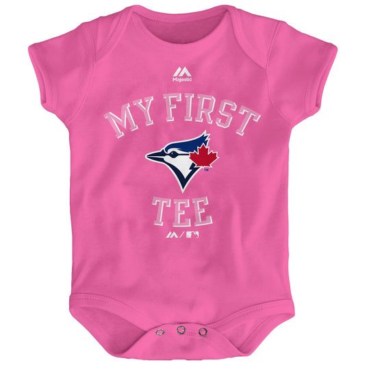 Infant Toronto Blue Jays Pink First Creeper