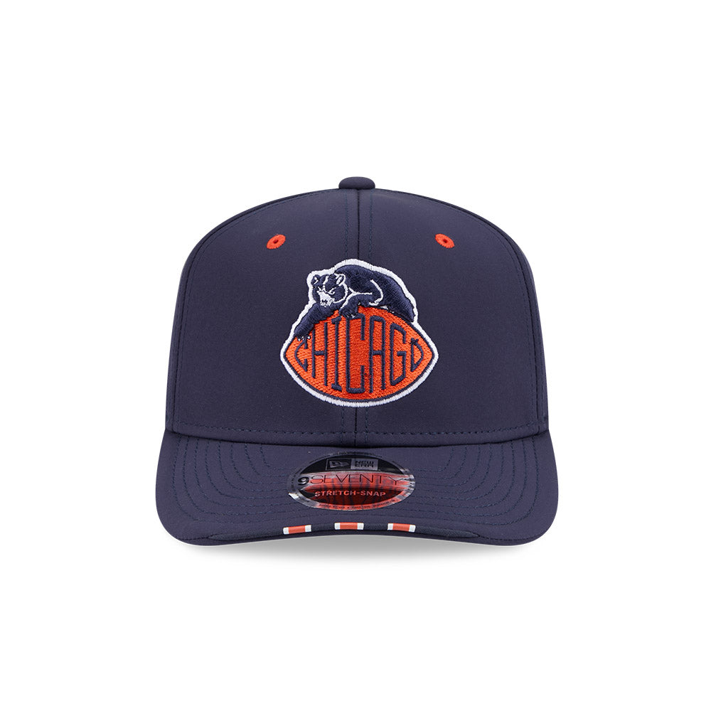 Chicago Bears NFL 2026 Rivalries 9Seventy Stretch-Snap Adjustable Cap