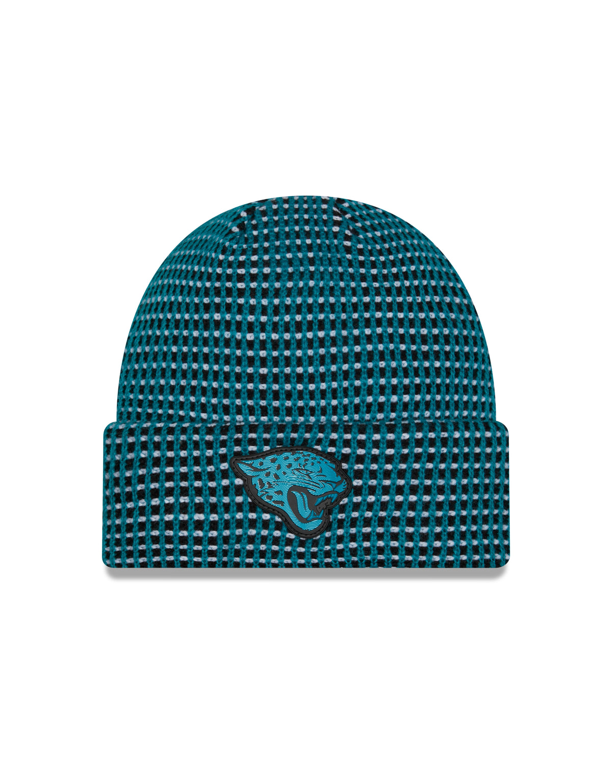 Jacksonville Jaguars 2026 New Era NFL Sideline Cold Weather Cuff Knit Toque - Teal