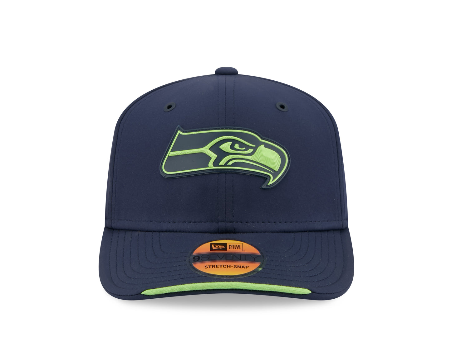 Seattle Seahawks New Era 9SEVENTY 2026 Sideline Adjustable Hat - Navy