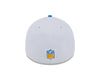 Los Angeles Chargers New Era 2023 Sideline 39THIRTY Flex Hat - White/Light Blue - Pro League Sports Collectibles Inc.