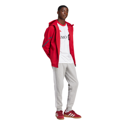 Toronto FC adidas Red 2024 Anthem Travel Raglan Sleeve Full-Zip Jacket