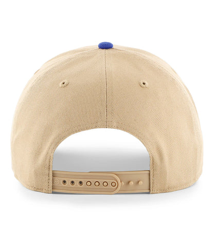 Toronto Blue Jays 47' Brand Golden Age Hitch A-Frame Snap-Back Hat - Blue/Brown