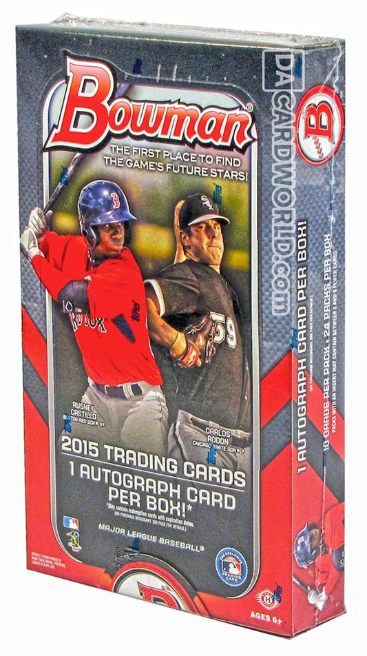 Bowman 2015 MLB Hobby Baseball Box