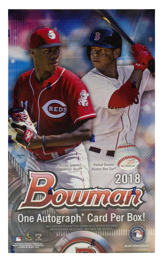 Bowman 2018 MLB Hobby Baseball Box