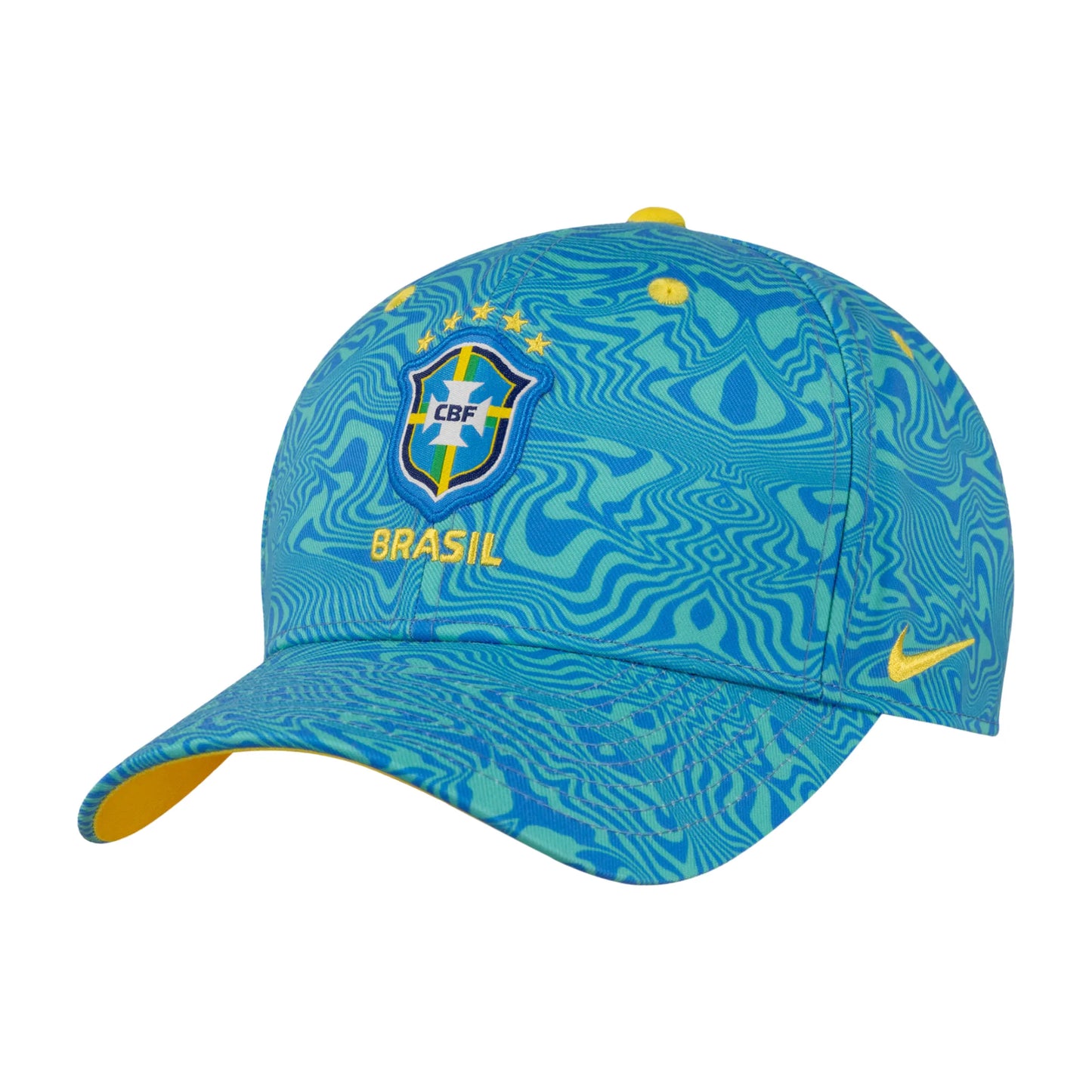 Brasil CBF National Soccer Team Nike Adjustable Rise Cap