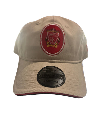 Liverpool FC New Era 9TWENTY Adjustable Hat - Cream