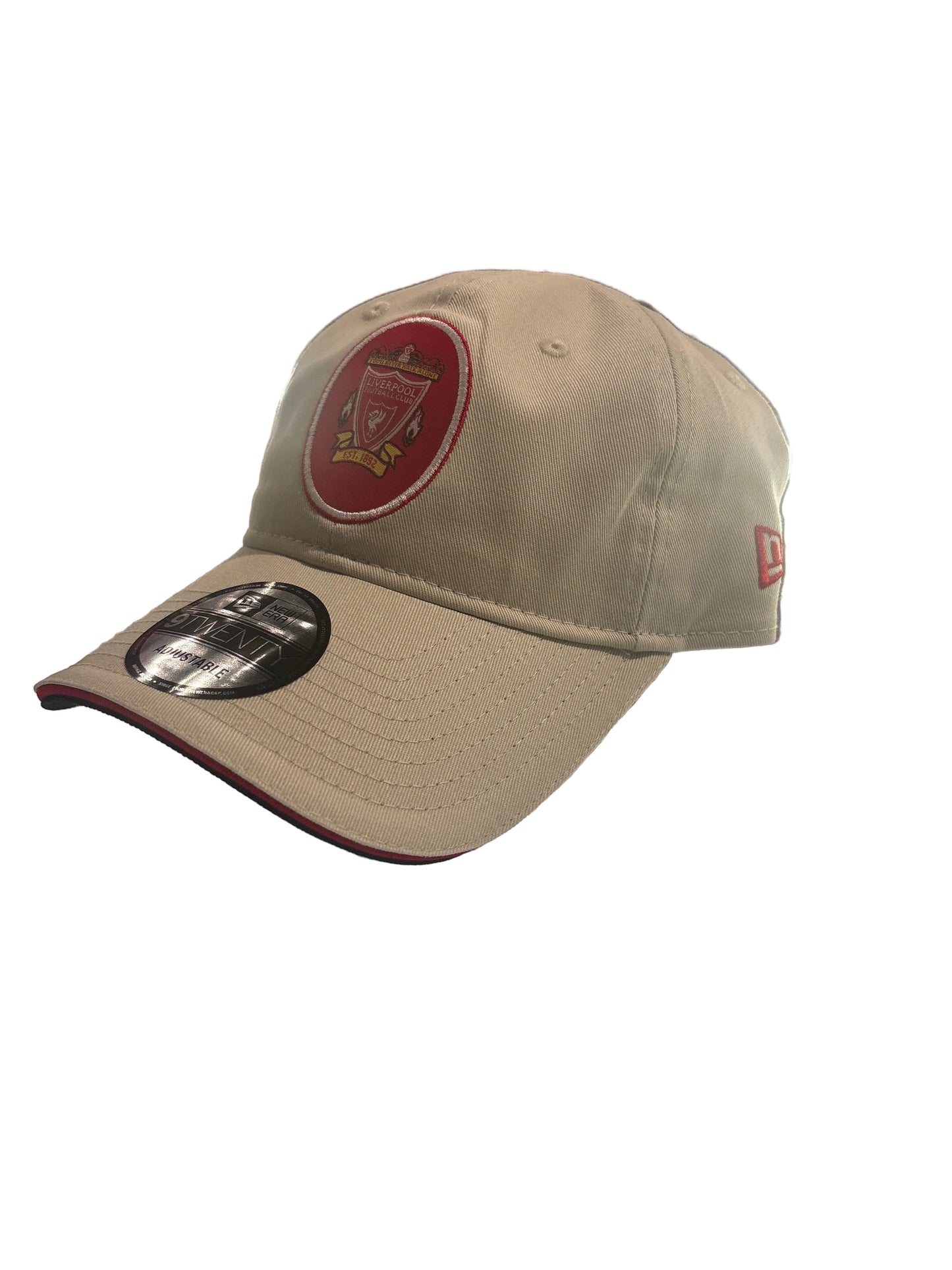 Liverpool FC New Era 9TWENTY Adjustable Hat - Cream