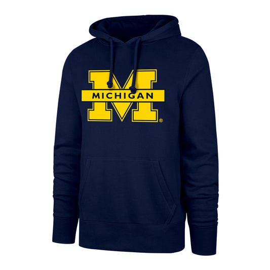 Michigan Wolverines '47 Imprint Fleece Hoodie - Navy Blue