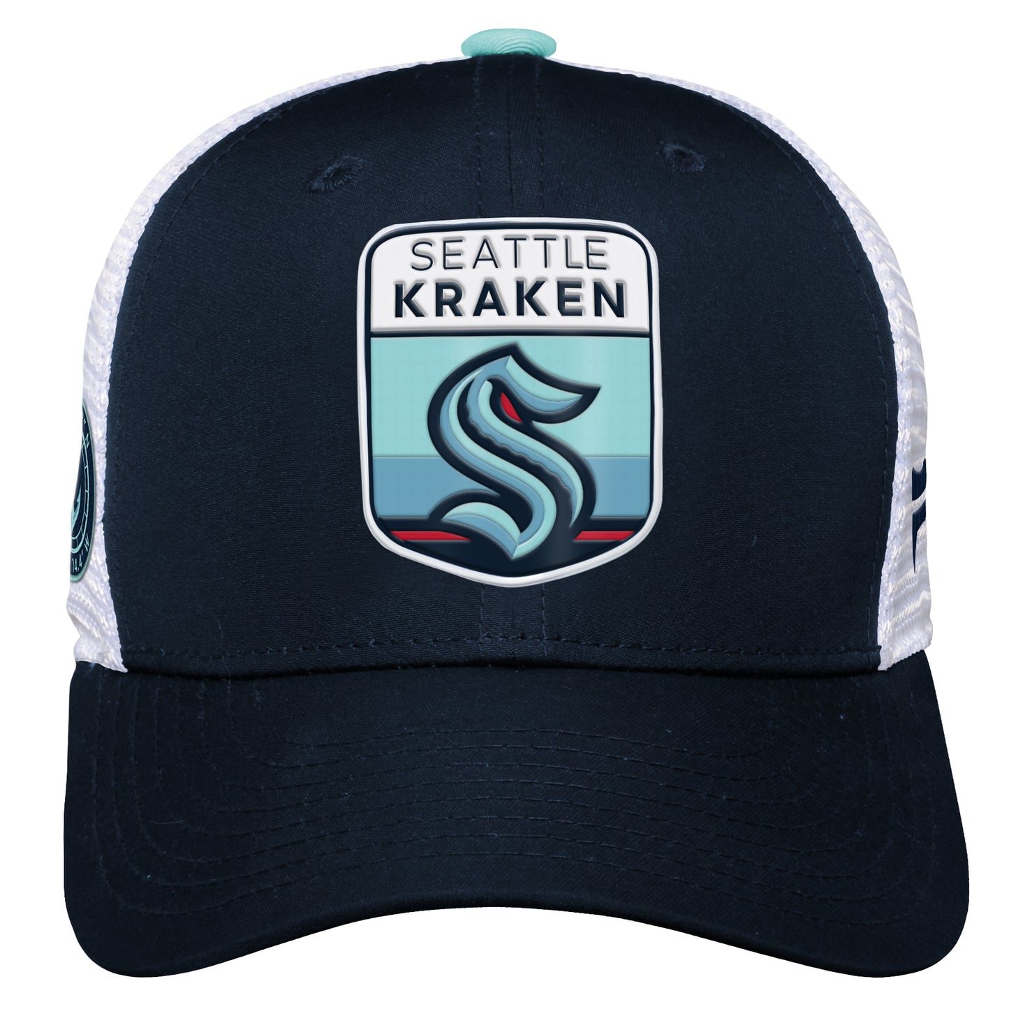 Youth Seattle Kraken Fanatics Branded 2023 NHL Draft On Stage Trucker Adjustable Hat - Pro League Sports Collectibles Inc.