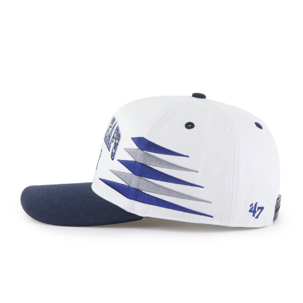 Toronto Maple Leafs 47' Brand Diamond Cut Hitch Snapback Hat - White