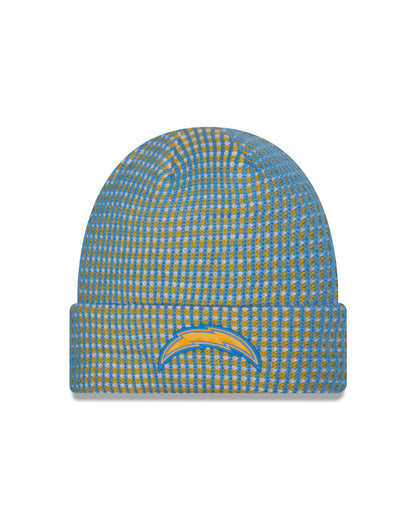 Los Angeles Chargers 2026 New Era NFL Sideline Cold Weather Cuff Knit Toque - Blue